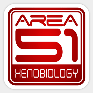 Area 51 Xenobiology Sticker